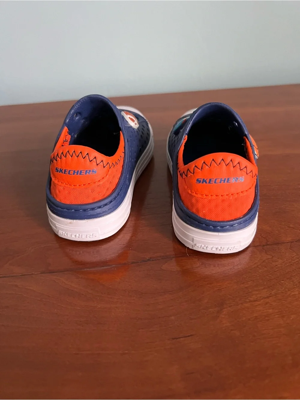 Skechers Navy & White Kids Water Shoes